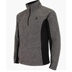 Spyder Men Outbound 1/4 CORE Sweater Polar Marble Size S